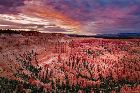 Sunset At Bryce Canyon I Captured This Beautiful Sunset Ph Flickr