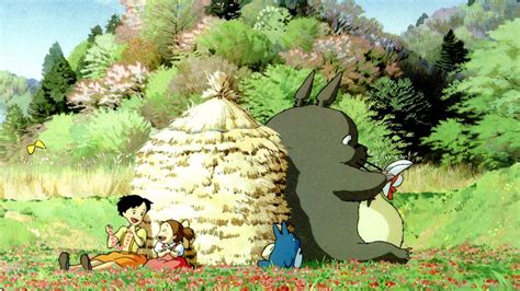 My Neighbor Totoro Fields Leisure Wallpaper Studio Ghibli Movies