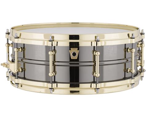 Ludwig Lb416bt Black Beauty Brass 14 X 5 Snare Drum Tube Lugs