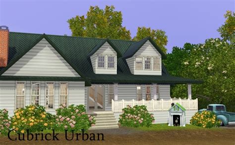 My Sims 3 Blog Gardeners House No Cc By Cubrick Urban