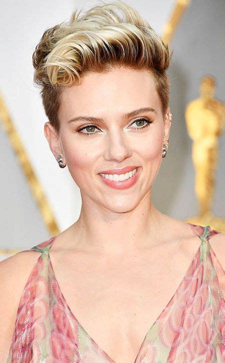 Haare Undercut Scarlett Johansson
