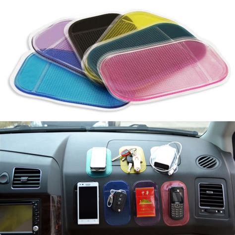 Car Dashboard Sticky Pad Silica Gel Magic Sticky Pad Holder Anti Slip