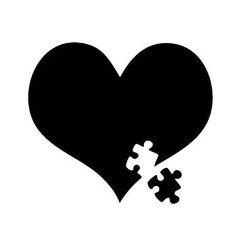 15 puzzle svg black and white stock black and white professional designs for business and education. Autism Awareness Heart Puzzle Car & Motorcycle Decal ...