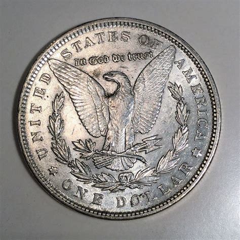 1890 Morgan Silver Dollar Extremely High Grade Rare Date Property Room