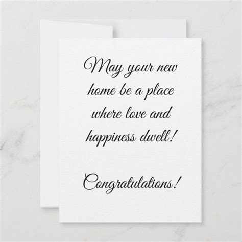 Congratulations On Your New Home Greeting Card In 2021