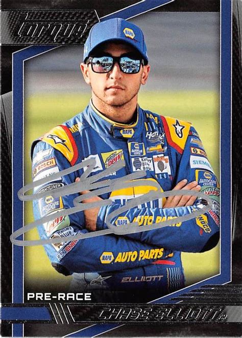 Every nascar fan can find officially licensed kyle larson clothing and gear as we offer a variety of sizes and styles. Chase Elliott autographed trading card (NASCAR Driver, Auto Racing, SC) 2017 Panini Torque #61