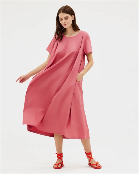 Cotton Poplin Dress Parthenis