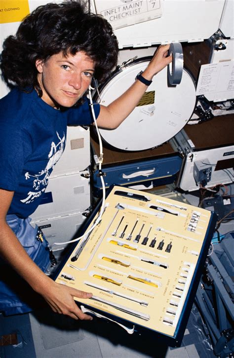 photos 35 years ago astronaut sally ride became the first american woman in space nbc los