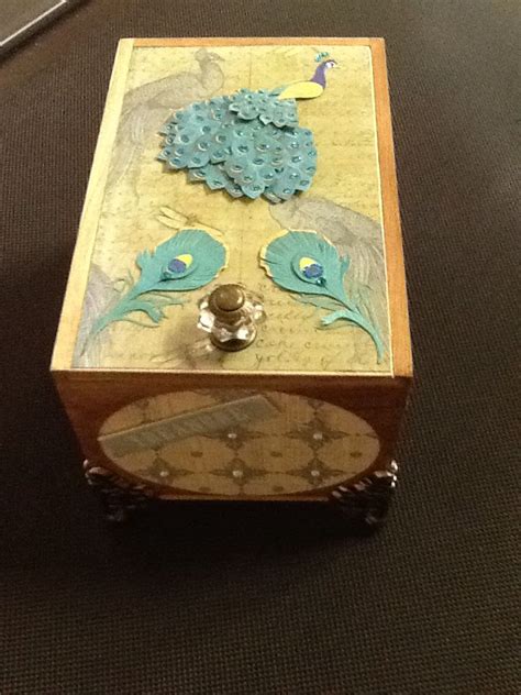 Peacock Box Decorative Boxes Cigar Boxes Box