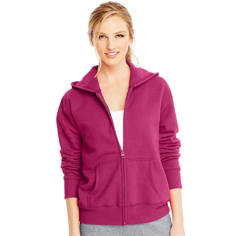 Hanes Hanes Comfortsoft™ Ecosmart® Womens Full Zip Hoodie Sweatshirt