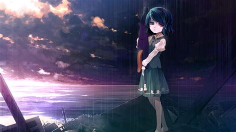 Depressed Anime Girl 1080p Wallpapers Wallpaper Cave