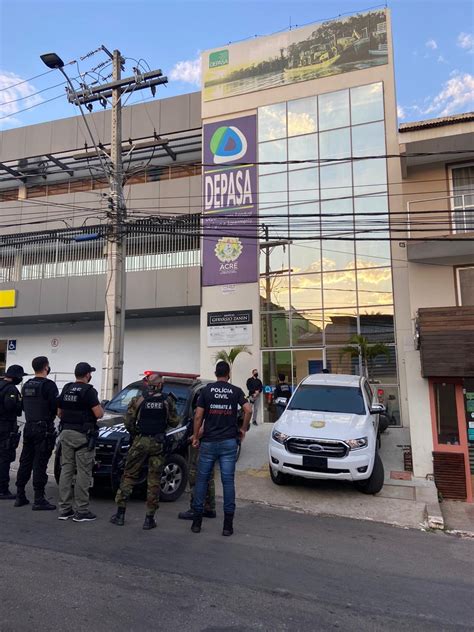 polícia faz operação contra desvio de verbas públicas e prende ex presidente do depasa no ac