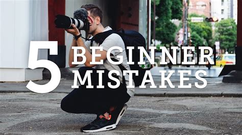 5 BEGINNER PHOTOGRAPHY MISTAKES How To Solve Them YouTube