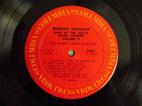 Robert Johnson King Of The Delta Blues Singers Vol Ii Guitar Records
