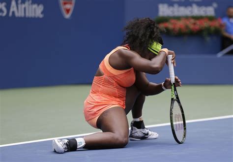 10 Stirring Photos From Serena Williams Stunning Us Open Upset