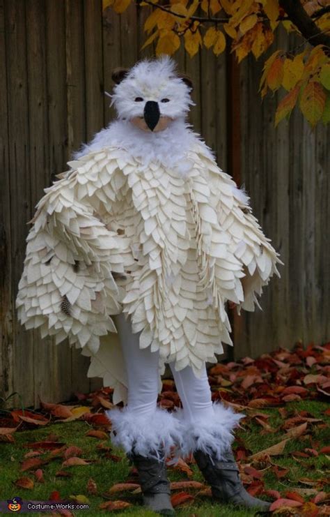 Hedwig The Snowy Owl Costume To Be Feathers And Halloween Costumes