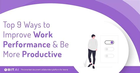 9 Ways To Improve Work Performance In 2023 Bit Blog