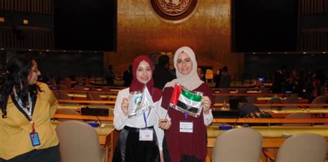Au Students Represent Uae At Youth Assembly In United Nations