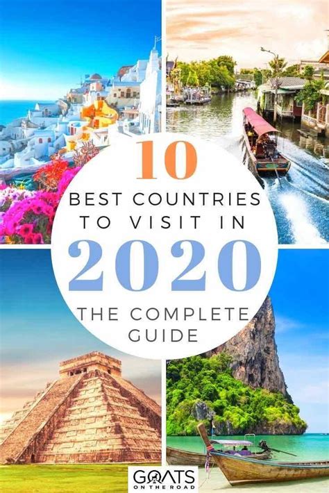 The Best Countries To Visit In 2020 Goats On The Road Best