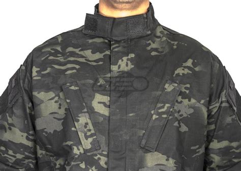 Tru Spec Tactical Response Bdu Shirt Multicam Black L Regular