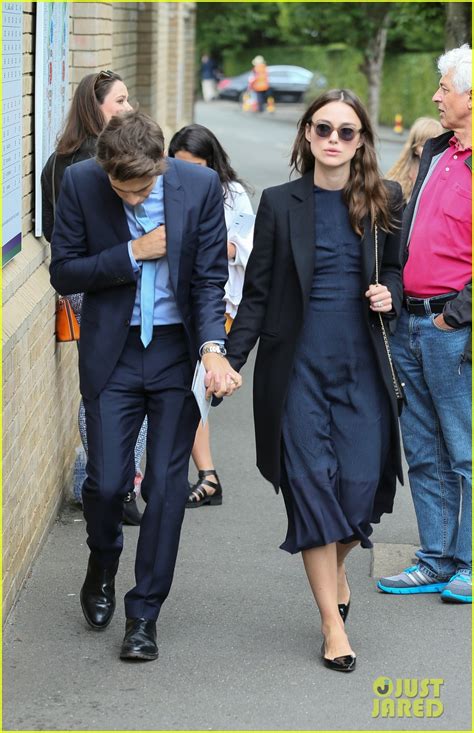 Keira Knightley Hubby James Righton Check Out Wimbledon Photo James Righton Keira