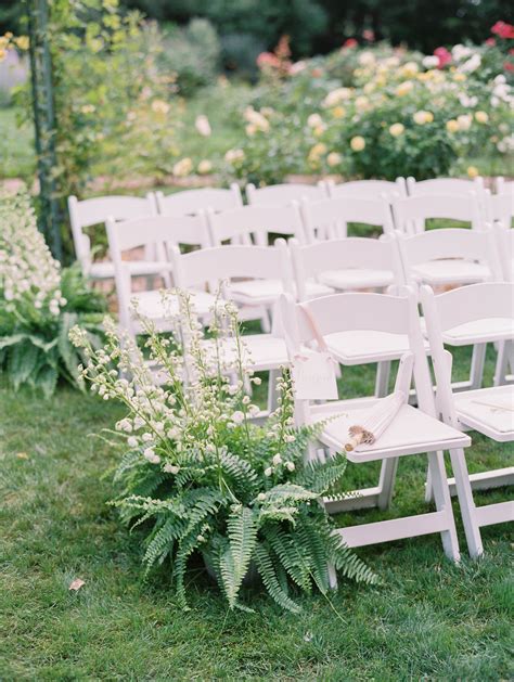 The petals will have an appearance of burnt singed edges, so please understand this is how they will look. Fern and Hyacinth Aisle Decorations | Aisle decor, Wedding ...