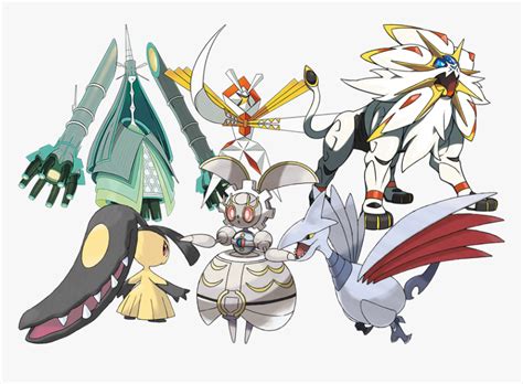 Image All Legendary Pokemon Sun And Moon Hd Png Download Kindpng