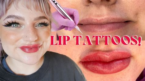 Getting My Lips Tattooed Lip Blush Tattoo Vlog Permanent Cosmetic