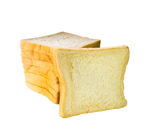 รูปขนมปังก้อนหนึ่งโดดเดี่ยวบนพื้นหลังสีขาวกิน Png ส่วนหนึ่ง เช้า อบ