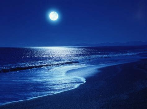 Download Full Moon Over The Sea Wallpaper By Jennifercombs Moon
