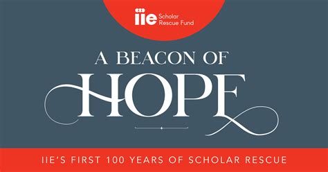 New Publication, “A Beacon of Hope: IIE’s First 100 Years of Scholar