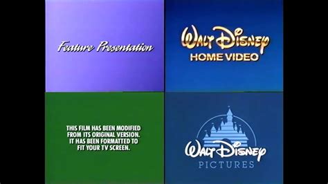 Feature Presentationwalt Disney Home Video Blue Backgroundformatted