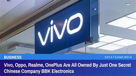 Vivo Oppo Realme Oneplus Are All Owned By Just One Secret Chinese
