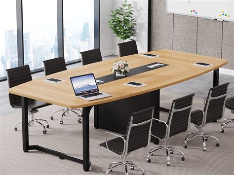 Buy Tribesigns 8ft Conference Table 945l X 472w Inch Large Meeting