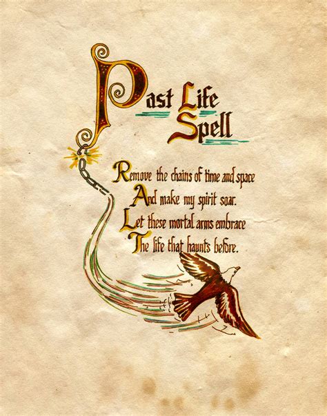 Past Life Spell By Charmed Bos On Deviantart