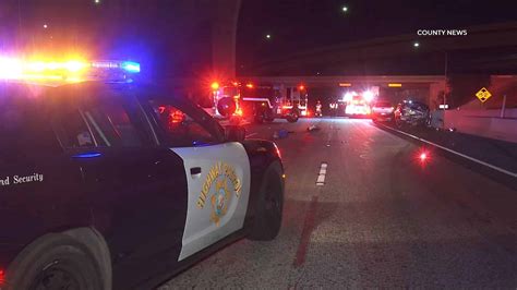 Tustin One Dead Two Injured After Freeway Crash Countynewstv