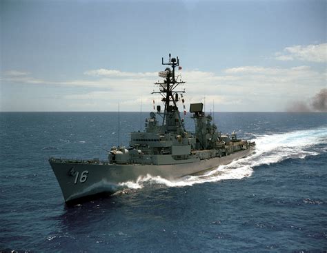 Uss Joseph Strauss Ddg 16 In The South China Sea 1966 Us Navy