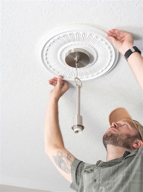 How To Install A Ceiling Medallion Room For Tuesday
