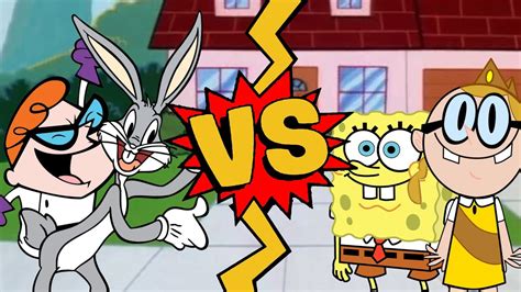 M U G E N Battles Bugs Bunny Dexter Vs Spongebob Bessie Higgenbottom
