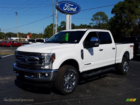 2019 Ford F250 Super Duty Xlt Crew Cab 4x4 In Oxford White Photo 19