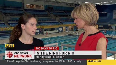 100 Days To Rio Canadian Olympic Boxer Mandy Bujold Cbcca