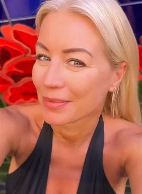 Denise Van Outen Wows Fans As She Poses In Plunging Swimwear During Relaxing Spa Day Irish