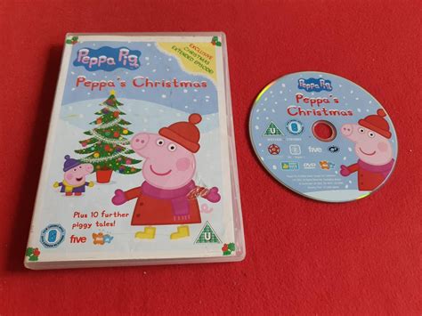 Peppa Pig Peppas Christmas Till Dvd 405138428 ᐈ Game World På Tradera
