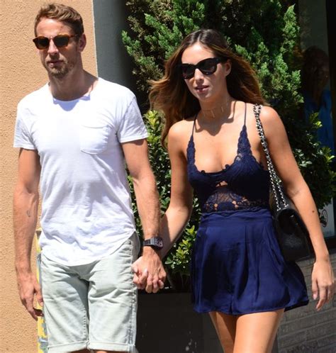 Jenson Button Engaged To Brittny Ward As Formula Ace Proposes To