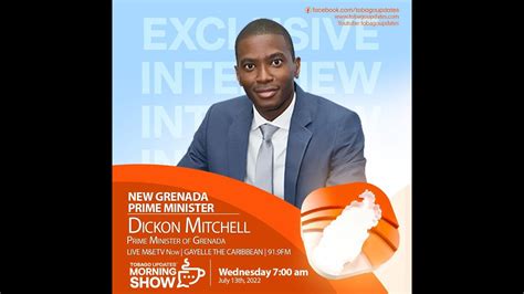 Hon Dickon Mitchell Grenada S Prime Minister On Tobago Updates Morning Show Youtube
