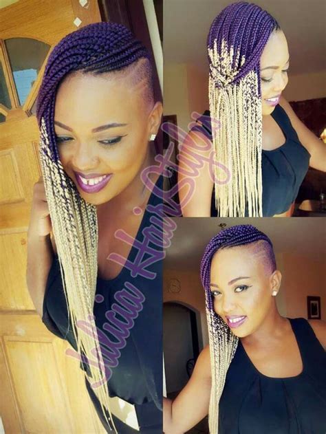Men's shaved sides hairstyles are back in style. Jalicia Hairstyles | Lemonade braids hairstyles, Box ...