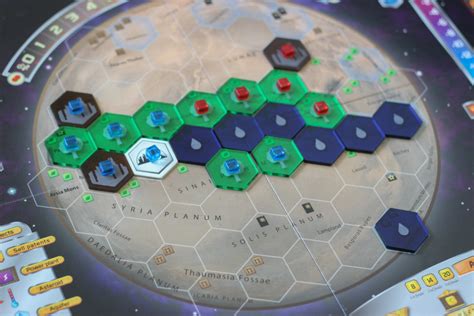 Hex Tiles For Terraforming Mars 10 Pcs Gamefit