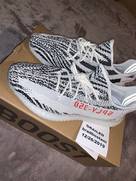 Adidas Authentic Adidas Yeezy Boost 350 V2 Zebra Sz 11 5 Grailed