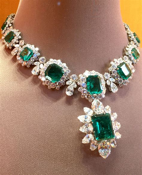 The Famous And Iconic Bulgari Emerald Necklace Part Of A Parure By