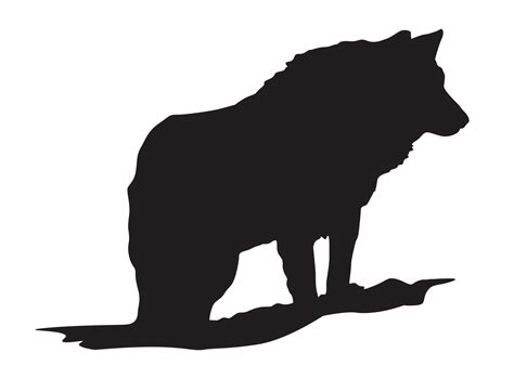 Animal Wolf Silhouette 12904399 Png